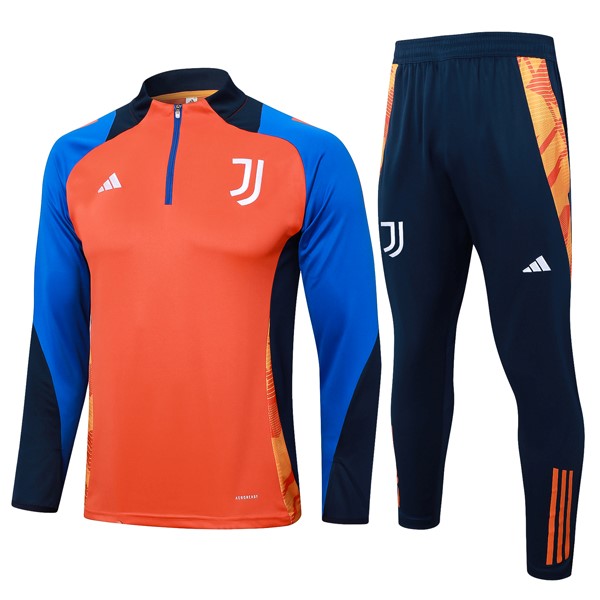 Sudadera De Training Juventus 2024-25 Naranja Azul 3